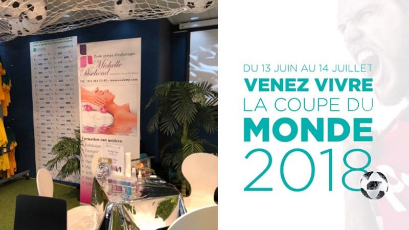 Coupe du monde 2018 Centre commercial Les Cygnes